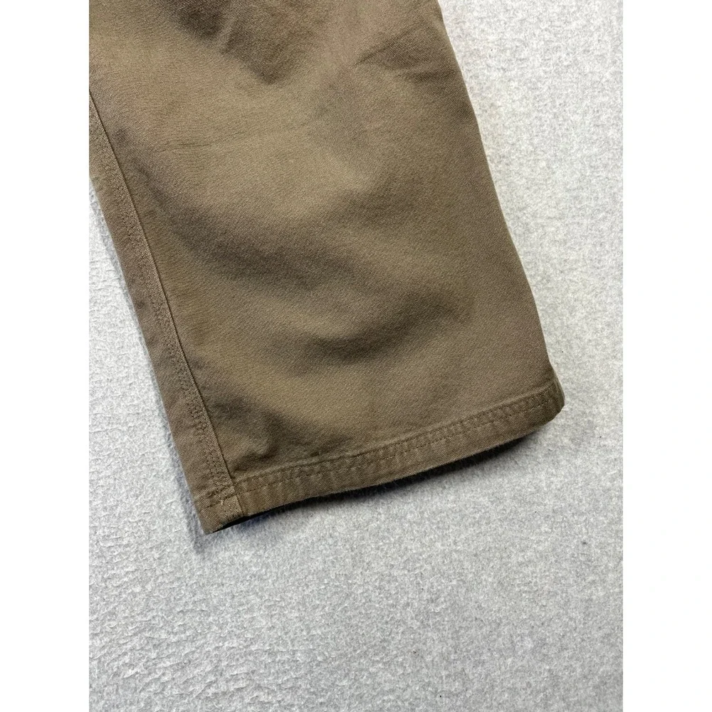 Brunt The Torra Pants Mens 46x30 Brown Canvas Water Repellent Articulated Knees